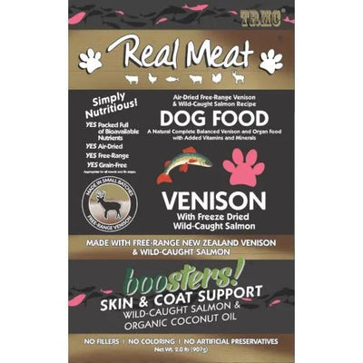 The Real Meat Company Air - Dried Venison with Salmon Dog Food 2lb - Talis Us