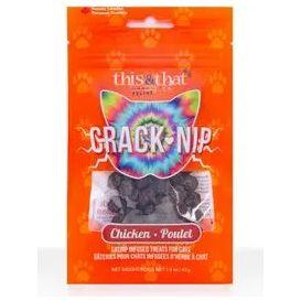 This & That Crack Nip Chicken Dehydrated Cat Treats 1.5oz - Talis Us