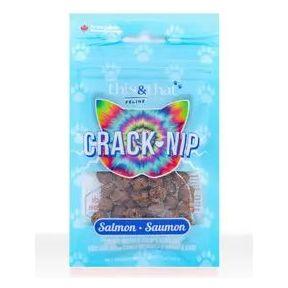 This & That Crack Nip Salmon Dehydrated Cat Treats 1.5oz - Talis Us