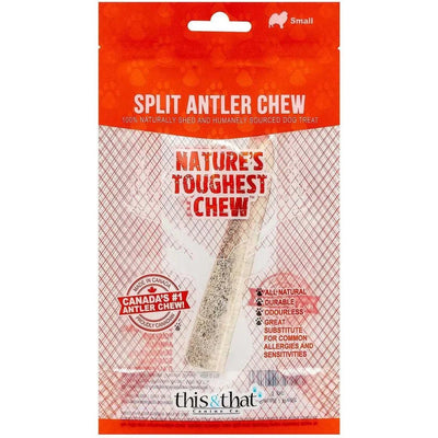 This & That Premium Split Elk Antler Chew Dog Treat - Talis Us