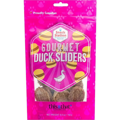 This & That Snack Station Duck Sliders Dehydrated Dog Treats 5oz - Talis Us