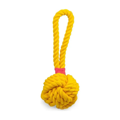 ThoozyPet Ball Tug Rope Dog Toy with Handle - Talis Us