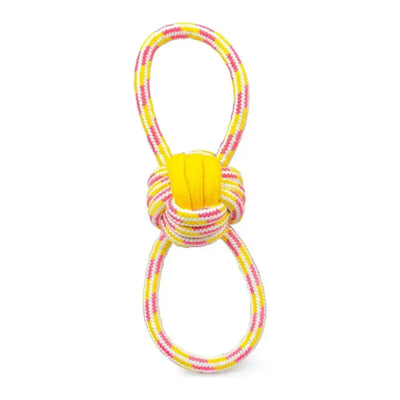 ThoozyPet Figure 8 Knot Ball Rope Dog Toy - Talis Us