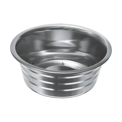 ThoozyPet Standard Feeding Dishes with Silver Stripe - Talis Us