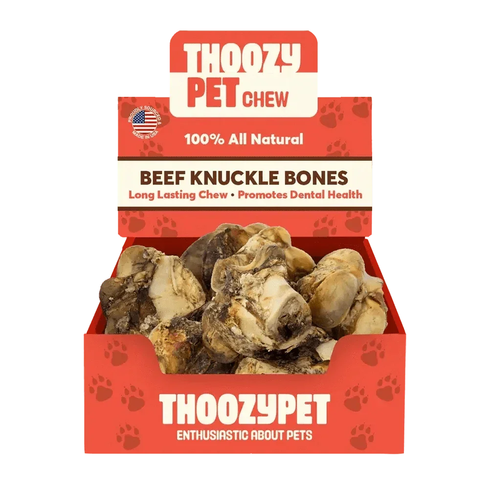 ThoozyPet USA - Sourced Beef Knuckle Bone Dog Chews 10ct - Talis Us