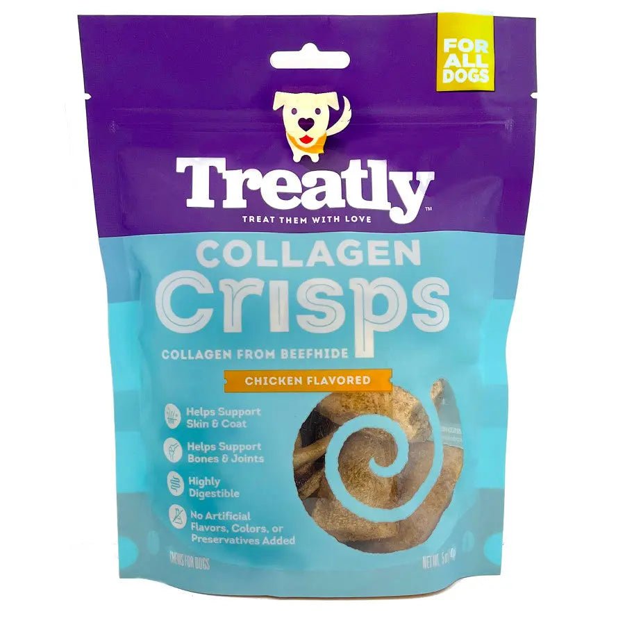 Treatly Collagen Crisps Chicken Dog Treats - Talis Us