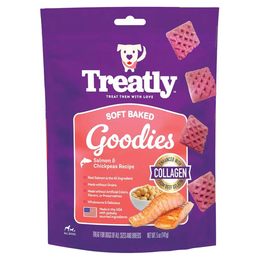 Treatly Soft Baked Goodies Dog Treats 5 oz - Talis Us