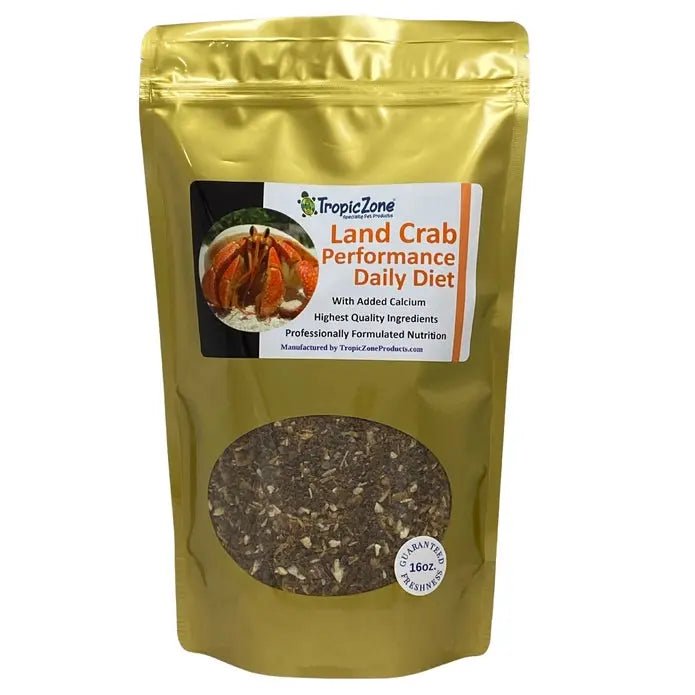TropicZone Land Crab Performance Diet - Talis Us