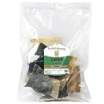 Tuesday's Natural Dog Company Natural Alligator Skin Dog Chew Bulk - Talis Us
