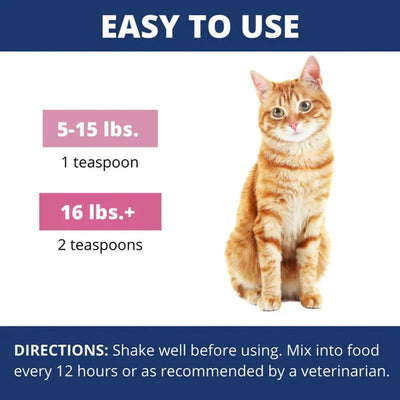 Under the Weather Anti - Diarrhea Liquid for Cats 4oz - Talis Us