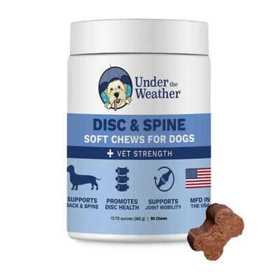 Under the Weather Disc & Spine Soft Chew 60ct. - Talis Us