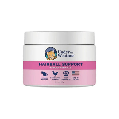 Under the Weather Hairball Support Powder for Cats 2.54oz - Talis Us