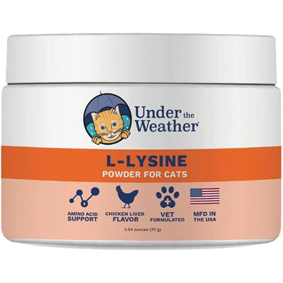 Under the Weather L - Lysine Powder for Cats 2.54oz - Talis Us