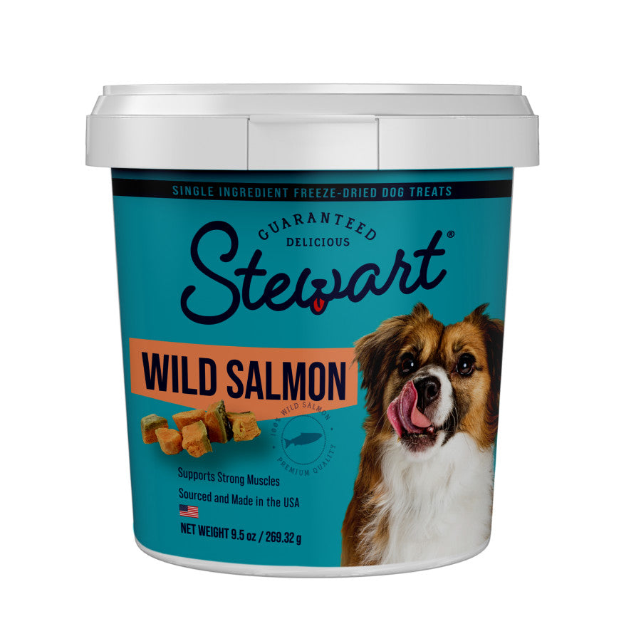 Stewart Single Ingredient Salmon Freeze-Dried Dog Treats - Talis Us