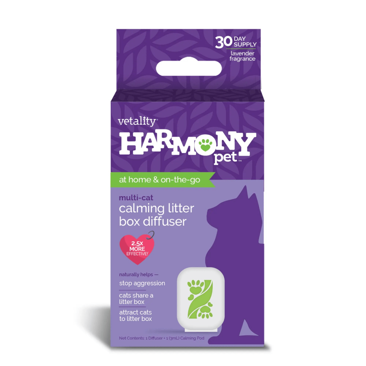 Vetality Harmony Pet Calming Litter Box Diffuser - Talis Us