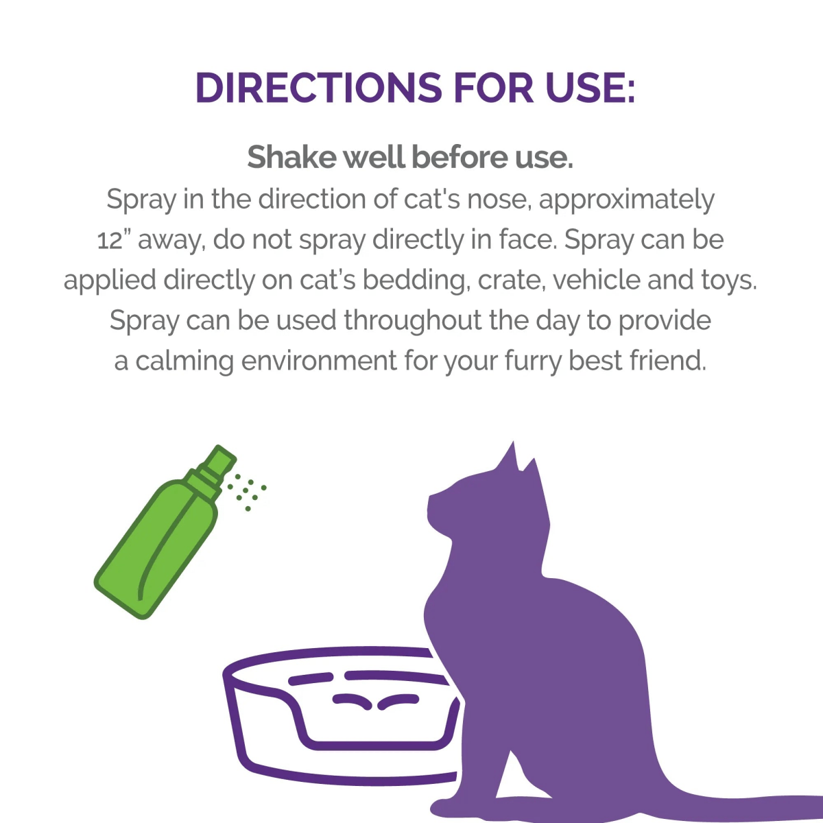 Vetality Harmony Pet Calming Spray for Cats 1.62 fl oz - Talis Us