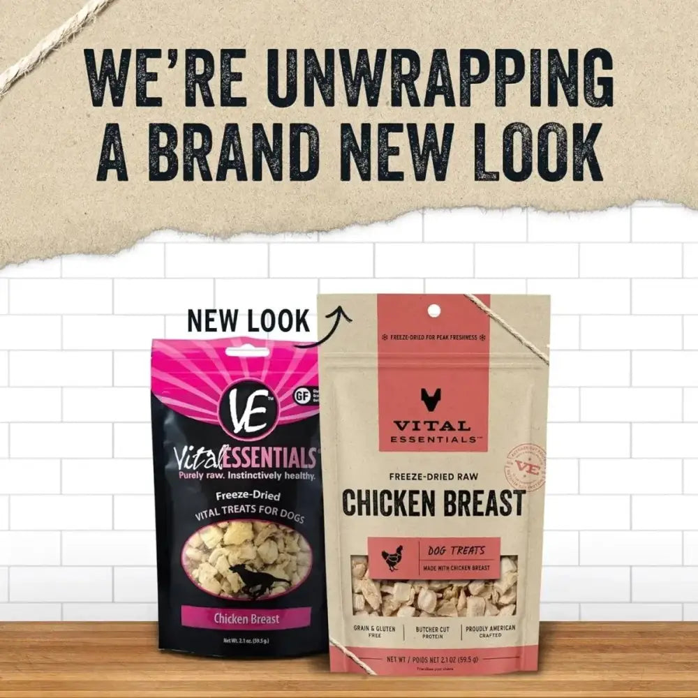 Vital Essentials® Freeze - Dried Raw Chicken Breast Dog Treats - Talis Us