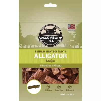 Walk About Pet Alligator Jerky Dog Treat - Talis Us