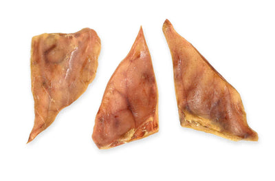 Wholesale pig ear halves dog treats for chew-loving pets enriched with protein