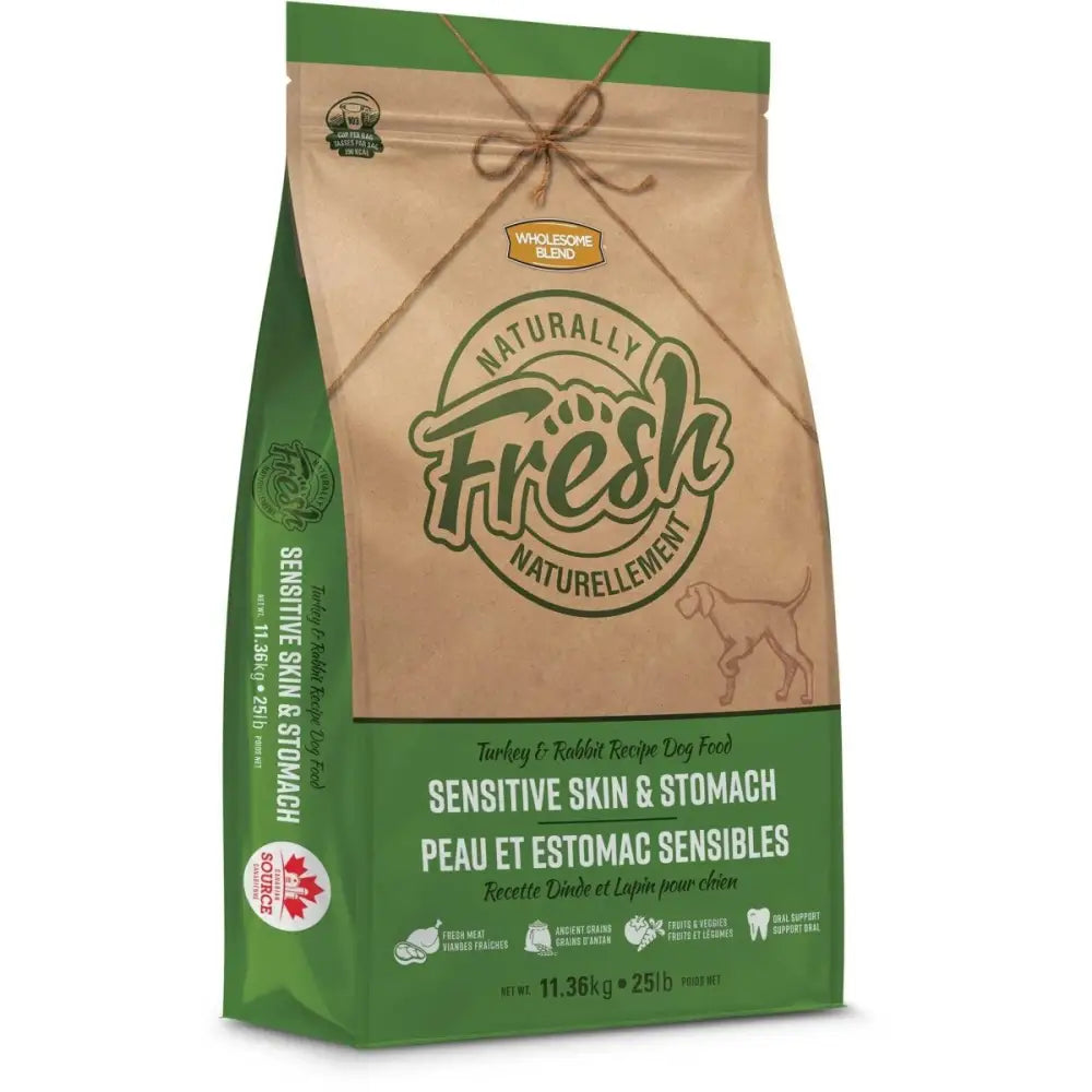 Wholesome Blend Naturally Fresh Turkey & Rabbit Sensitive Skin & Stomach Dry Dog Food - Talis Us