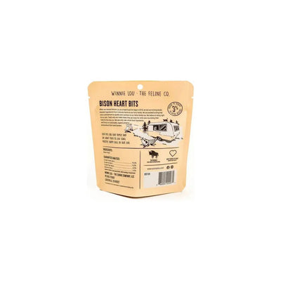 Winnie Lou Bison Heart Bits Cat Treats 1 oz - Talis Us