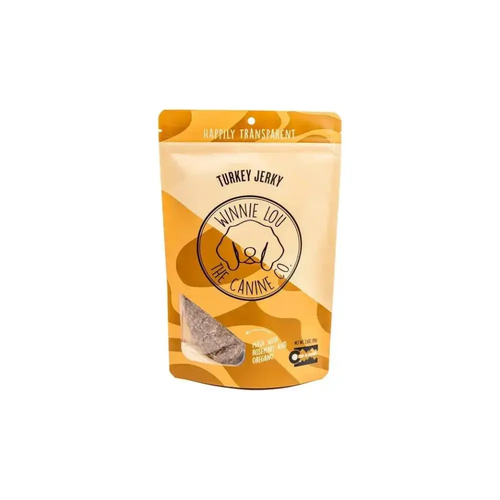 Winnie Lou Turkey Jerky Dog Treats 4.8 oz - Talis Us