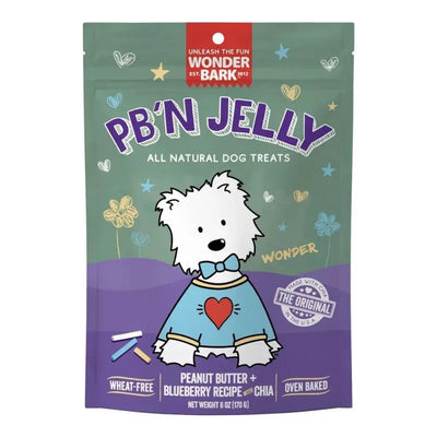 Wonder Bark Everydays PB'N Jelly Dog Biscuits 6oz. - Talis Us