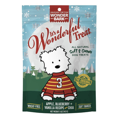 Wonder Bark Soft Baked Christmas Dog Treats - Apple & Blueberry - Talis Us