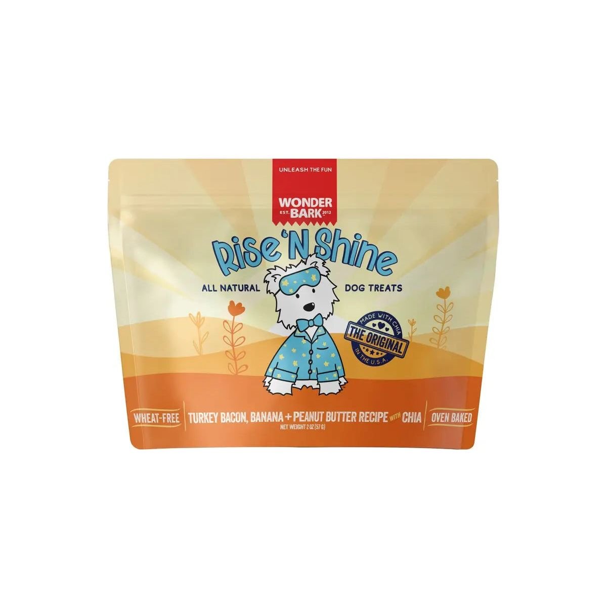 Wonder Bark Wonder Treat Dog Bite Rise 'N Shine 2oz. - Talis Us