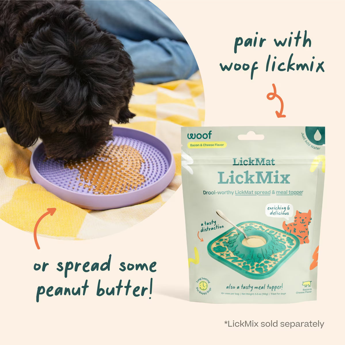 Woof Pet Flying Disc Dog Toy in vibrant colors for outdoor play and fetch fun