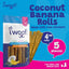 Woof Island Long Lasting Natural Pork Rolls with Banana and Chicken for Dogs of All Sizes - Talis Us