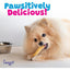 Woof Island Natural Rawhide Free Coconut Dog Bones Healthy Chews 2 pcs - Talis Us
