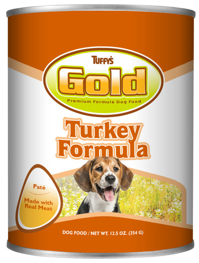 Tuffy's Gold Turkey Canned Dog Food 12ea/12.5 oz