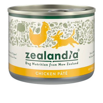 Zealandia Chicken Pate Wet Dog Food - Premium Nutrition 24 x 6oz cans - Talis Us