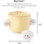ZippyPaws Burrows interactive dog toys for puppies with squeaky plush dumplings for playtime fun