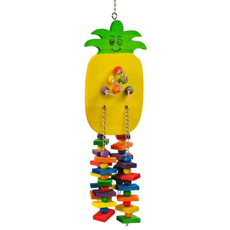 A & E Cages Happy Beaks Pineapple Bird Toy A&E Cage Company