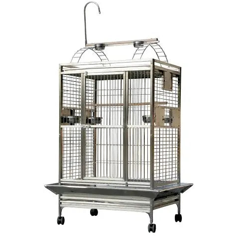 A & E Cages Stainless Steel Bird Cage PlayTop A&E Cage Company