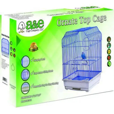 AE Cage Company Ornate Top Bird Cage 14"x11"x17" AE Cage Company