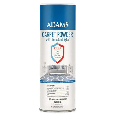 Adams Carpet Powder with Linalool and Nylar 16 oz Adams CPD