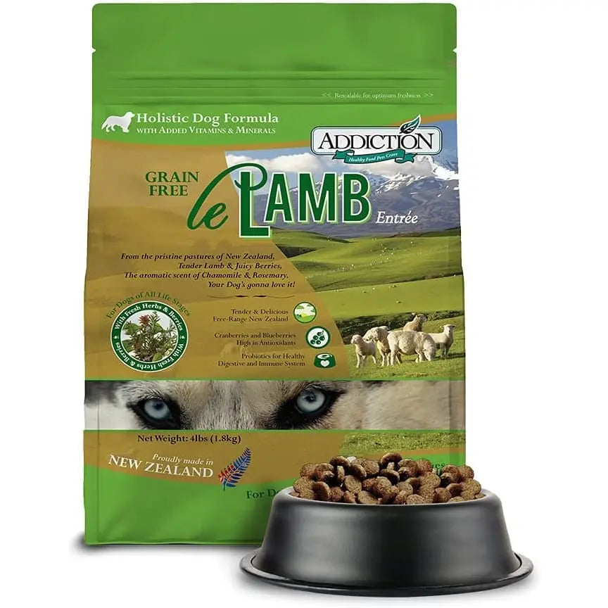 Addiction Le Lamb Grain Free Dry Dog Food Addiction