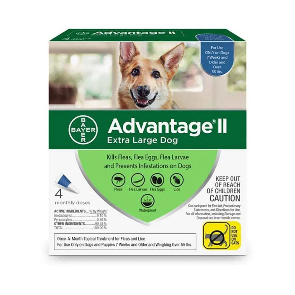 Advantage® II Flea Treatment for Extra Large Dog 4 Dose Advantage® II
