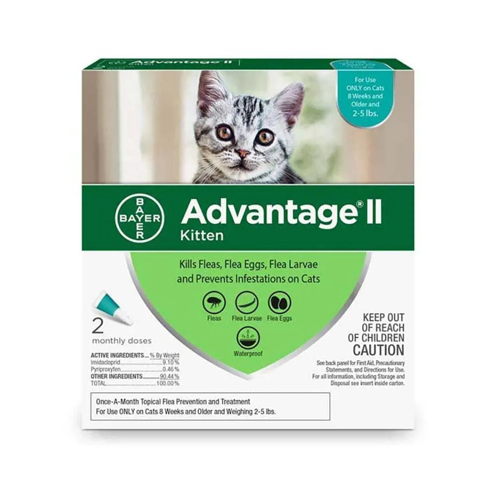 Advantage® II Flea Treatment for Kitten 2 Dose Advantage® II