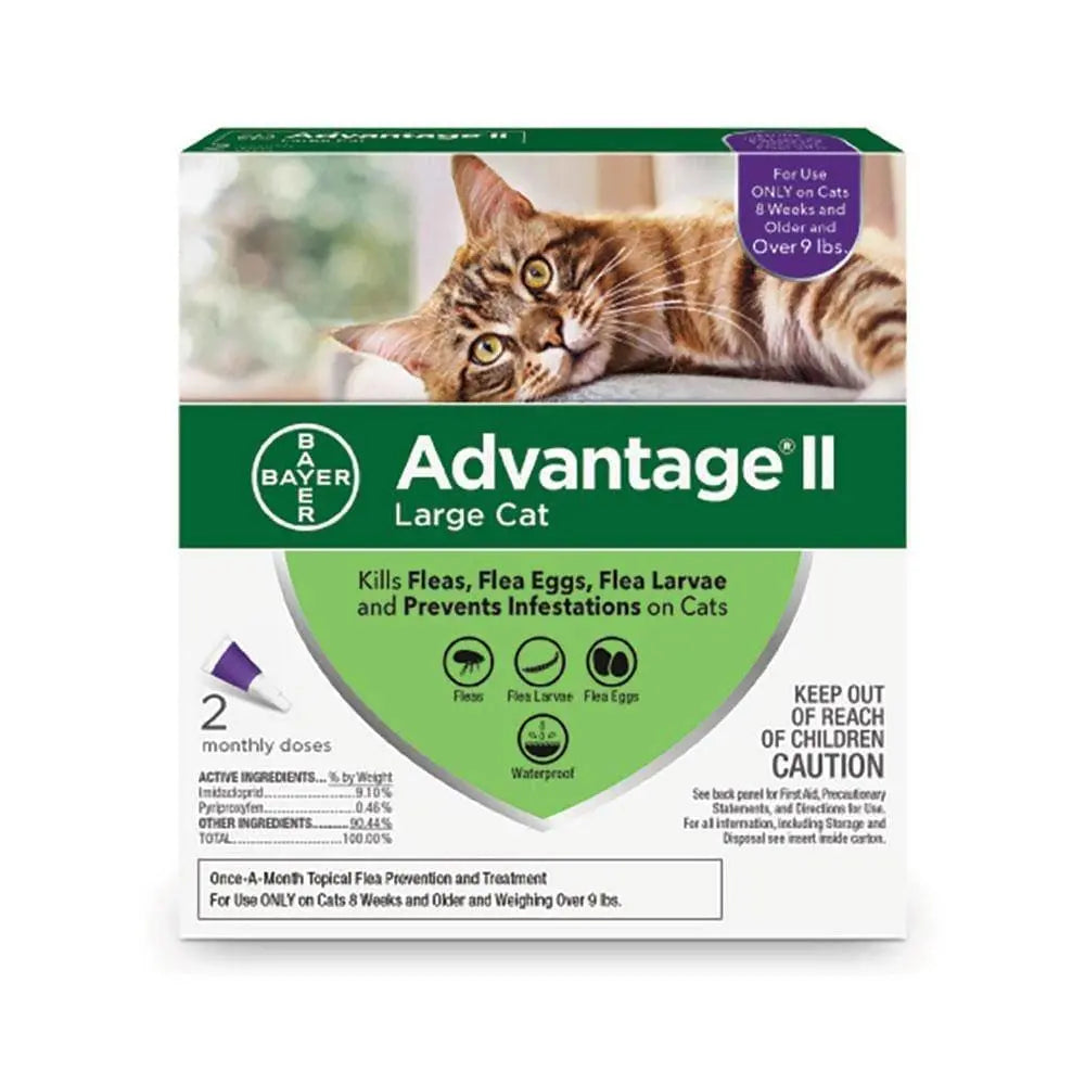 Advantage® II Flea Treatment for Large Cat 2 Dose Advantage® II