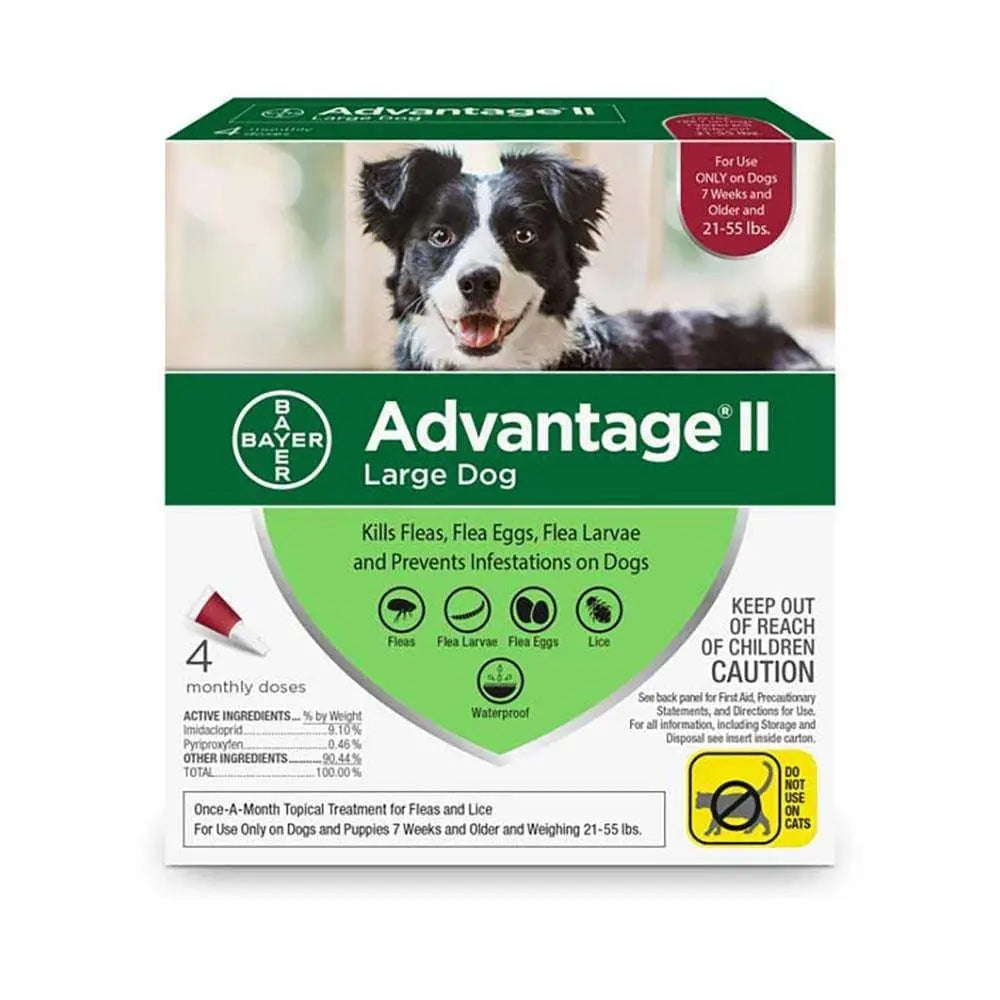 Advantage® II Flea Treatment for Large Dog 4 Dose Advantage® II