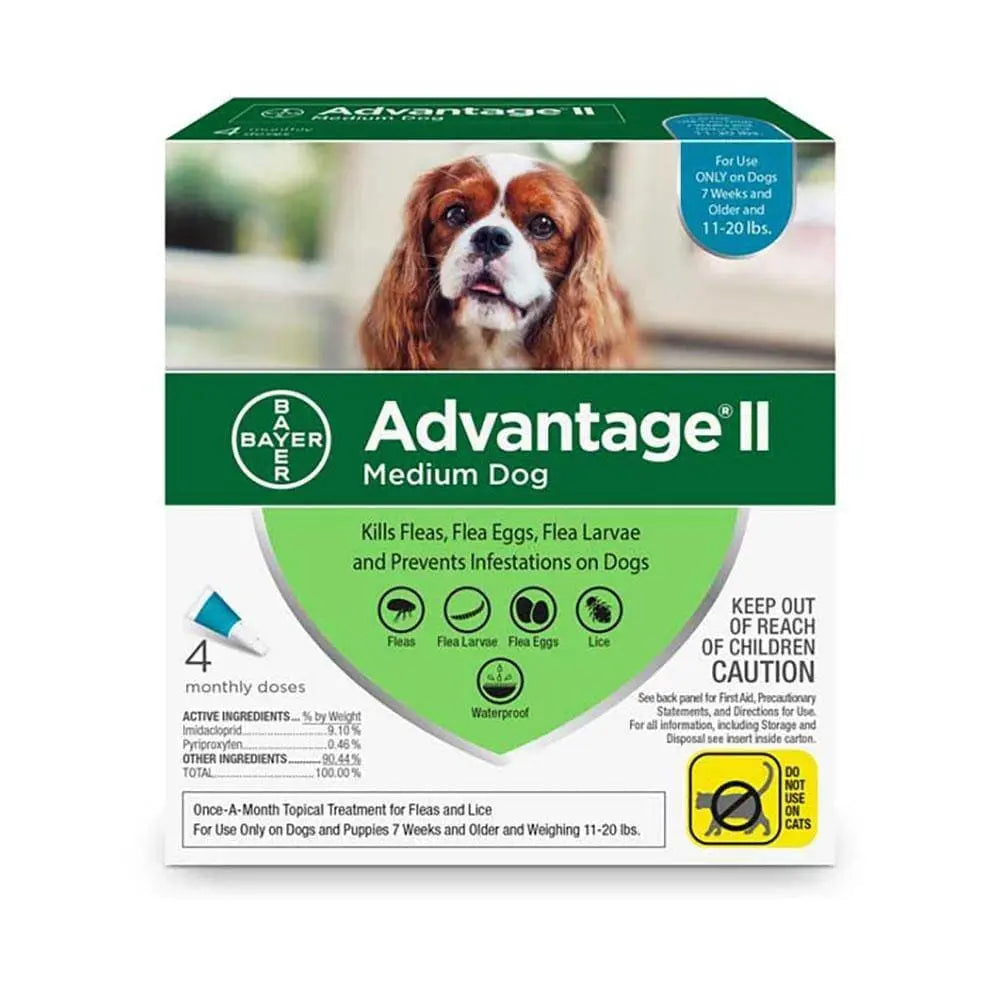Advantage® II Flea Treatment for Medium Dog 4 Dose Advantage® II