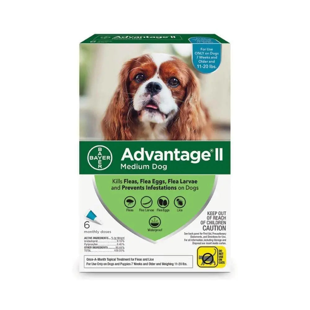 Advantage® II Flea Treatment for Medium Dog 6 Dose Advantage® II