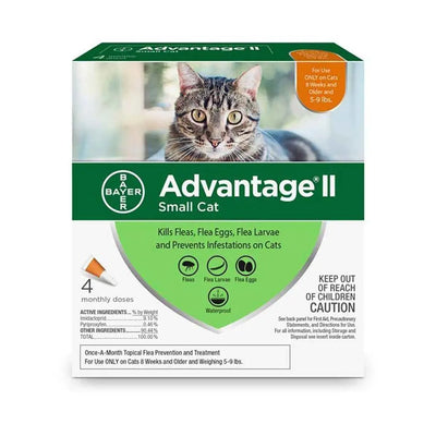 Advantage® II Flea Treatment for Small Cat 4 Dose Advantage® II