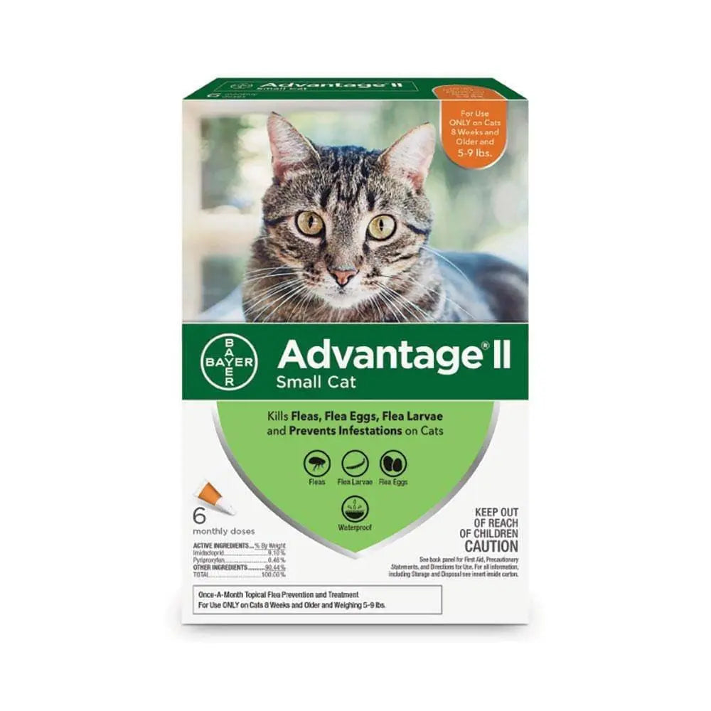 Advantage® II Flea Treatment for Small Cat 6 Dose Advantage® II