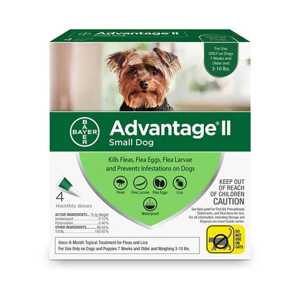 Advantage® II Flea Treatment for Small Dog 4 Dose Advantage® II