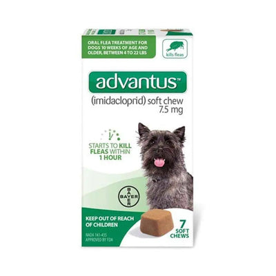 Advantus® Soft Chews 7.5 mg for Small to Medium Dog 7 Count Advantus®